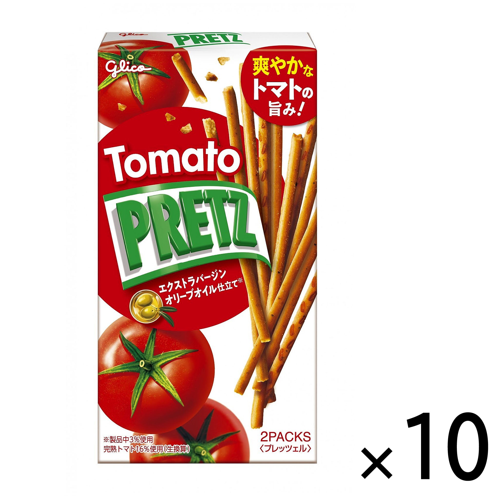 Glico Tomato PRETZ (10-pack)